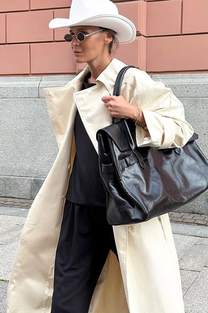 Cappotto trench con cintura Danielle