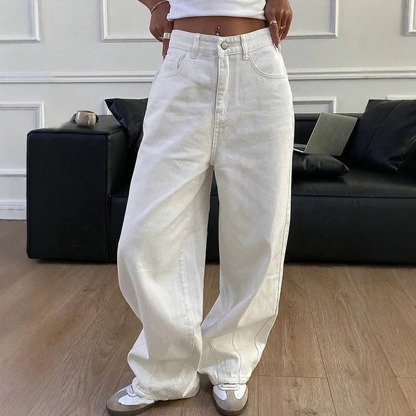 Jeans Danielle baggy a gamba larga