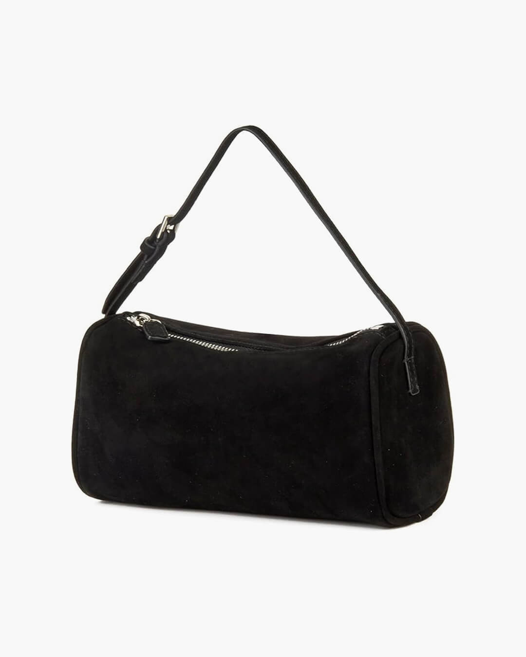 Mini borsa a spalla in pelle scamosciata Danika