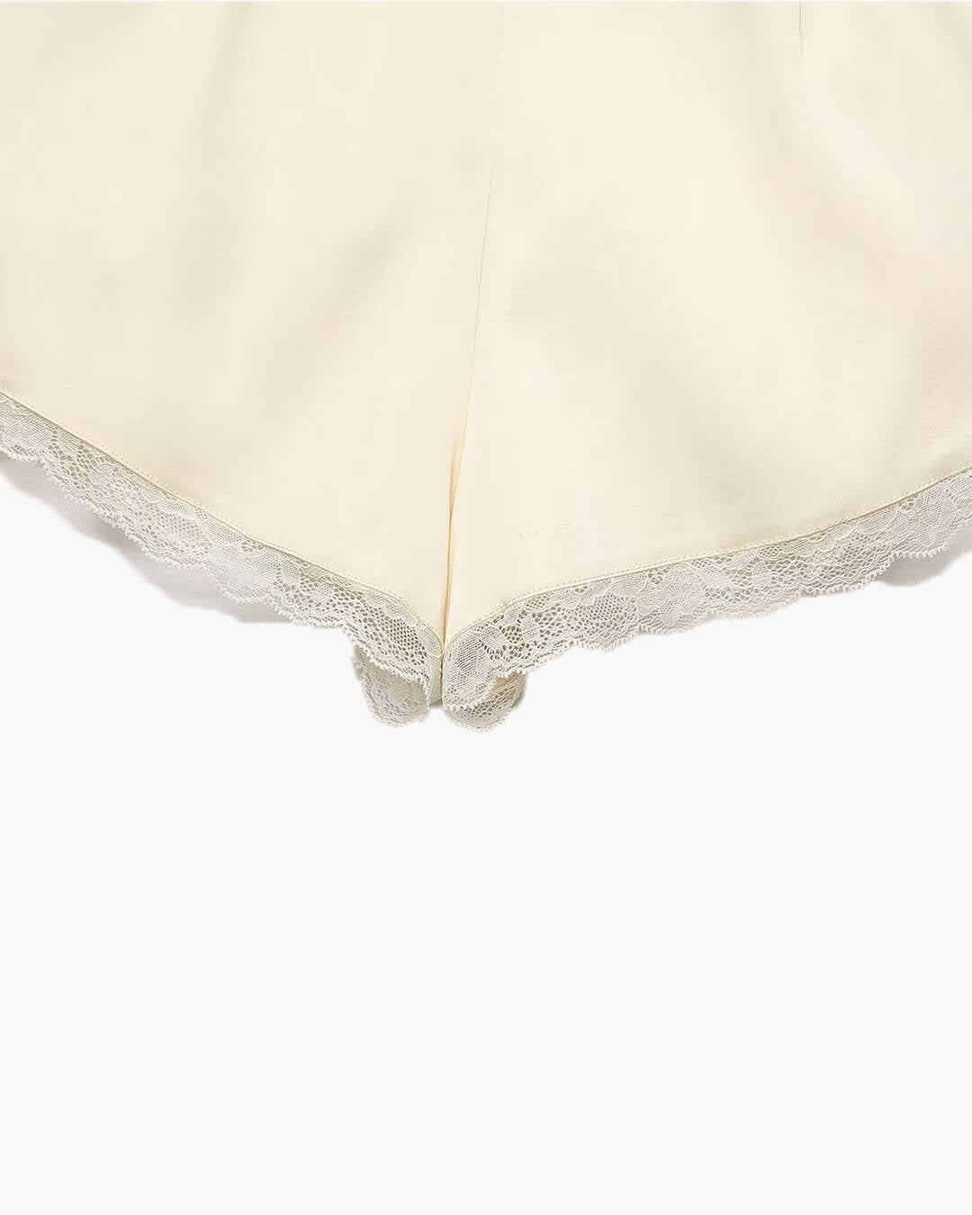 Mini shorts in raso a vita alta Davina