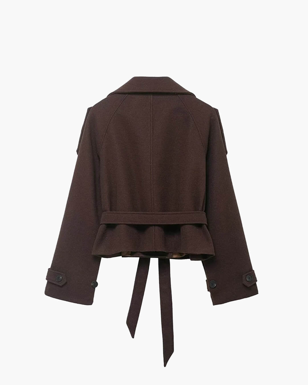 Trench corto con colletto rialzato Debbie