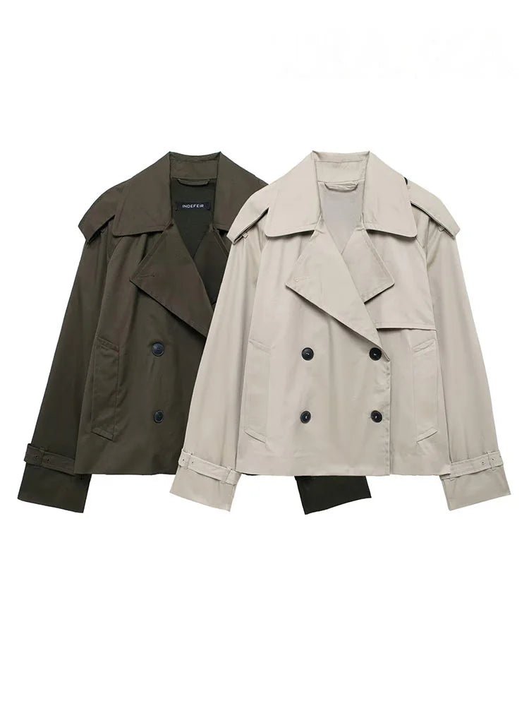 Trench corto Dhelia