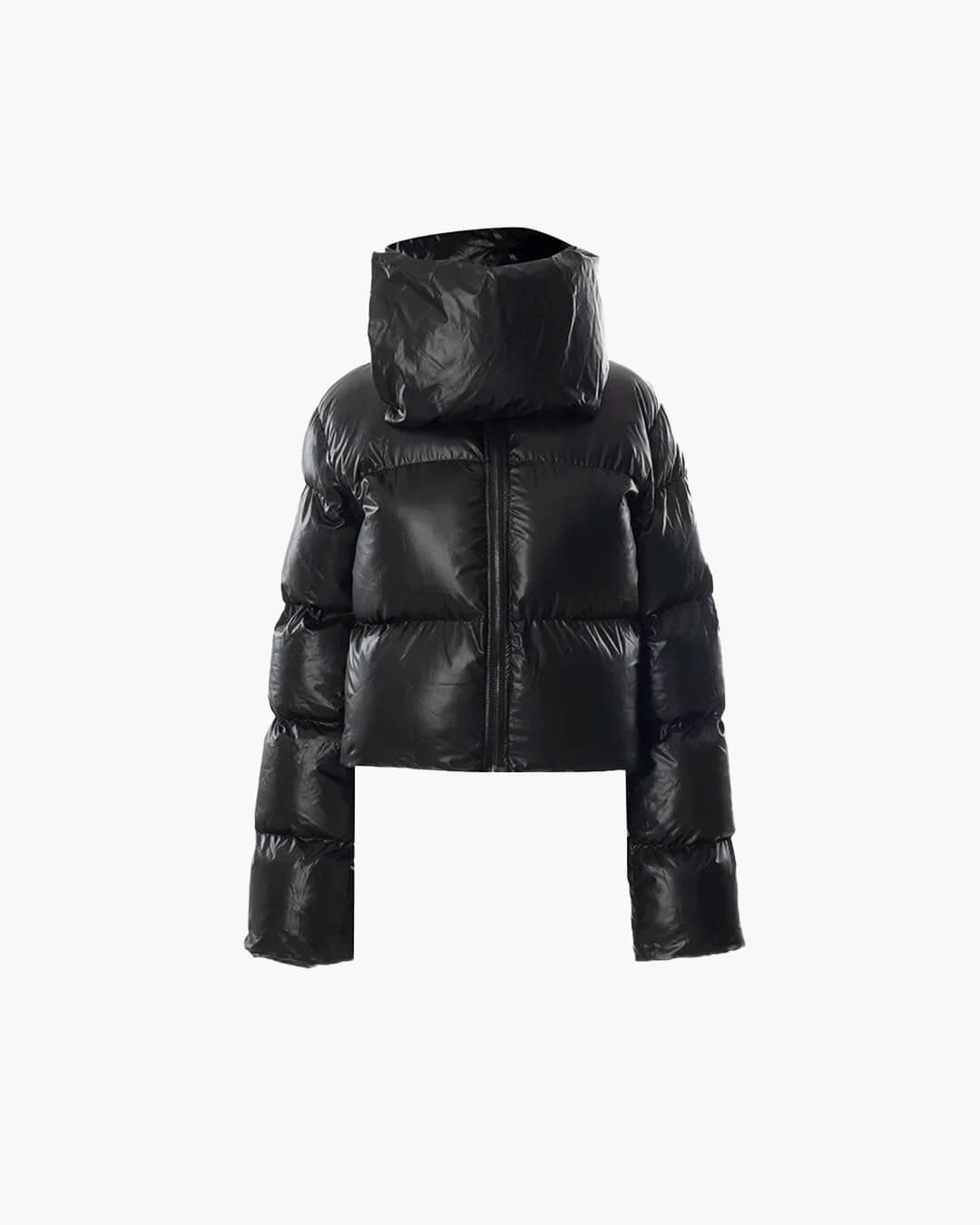Piumino Donna con collo a imbuto