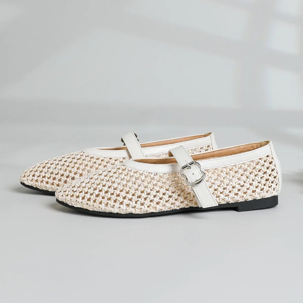 Ballerine Mary Jane intrecciate Eleni