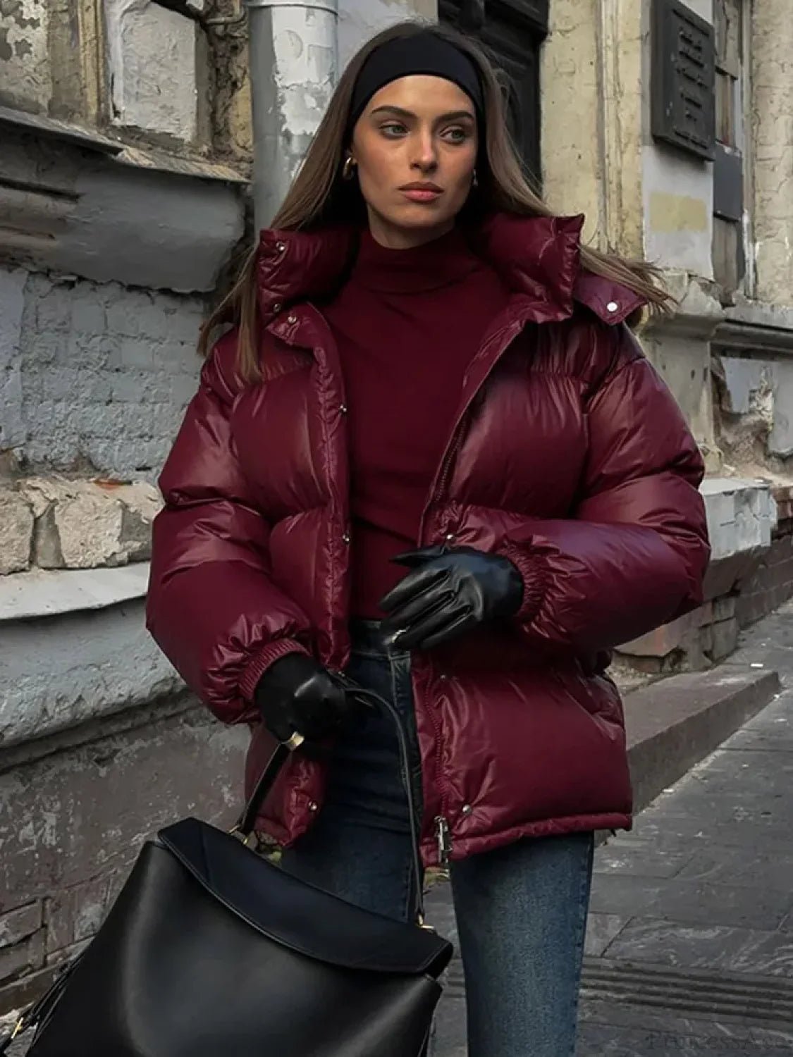 Parka imbottito con cappuccio Eliza