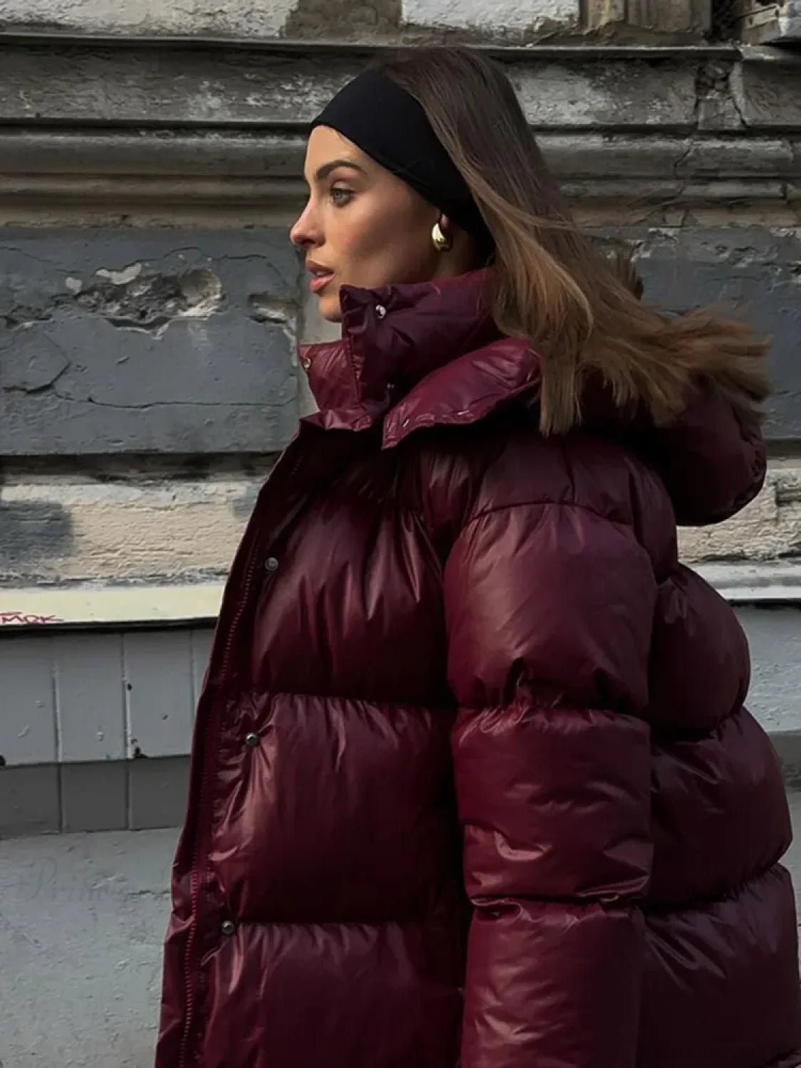 Parka imbottito con cappuccio Eliza