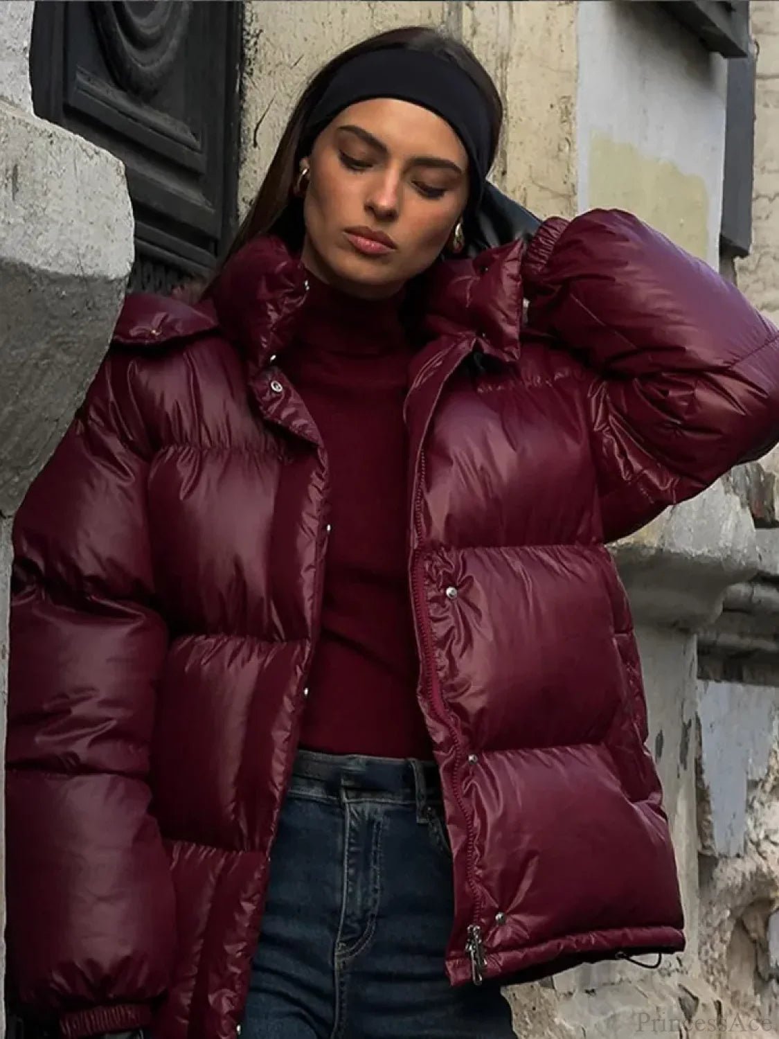 Parka imbottito con cappuccio Eliza