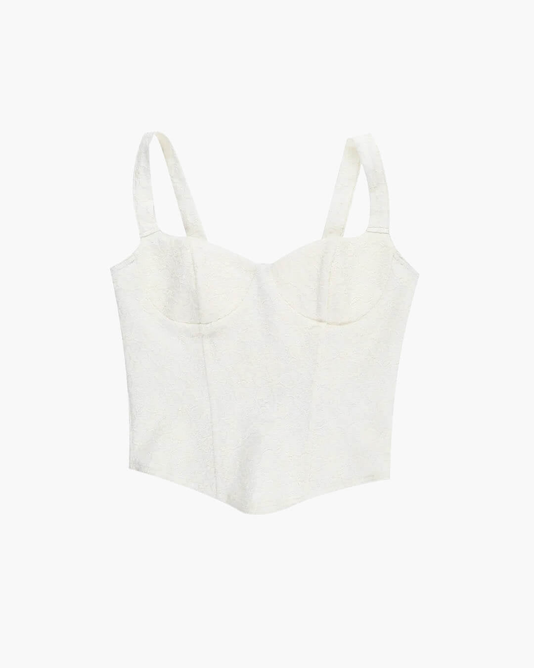 Top corsetto in pizzo Emelia