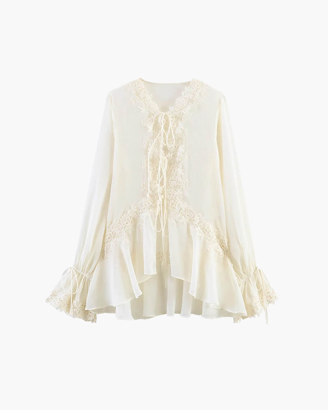 Top cardigan in pizzo Emily