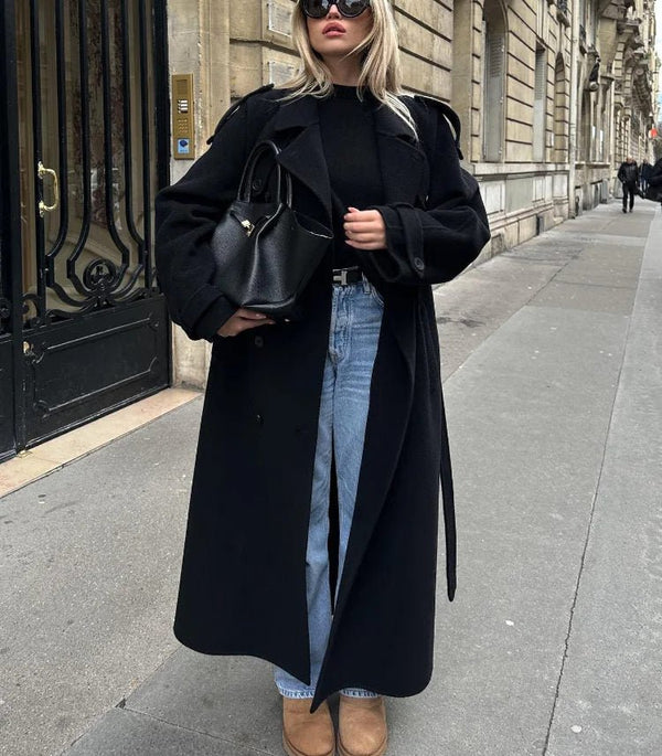 Cappotto trench con allacciatura Emma