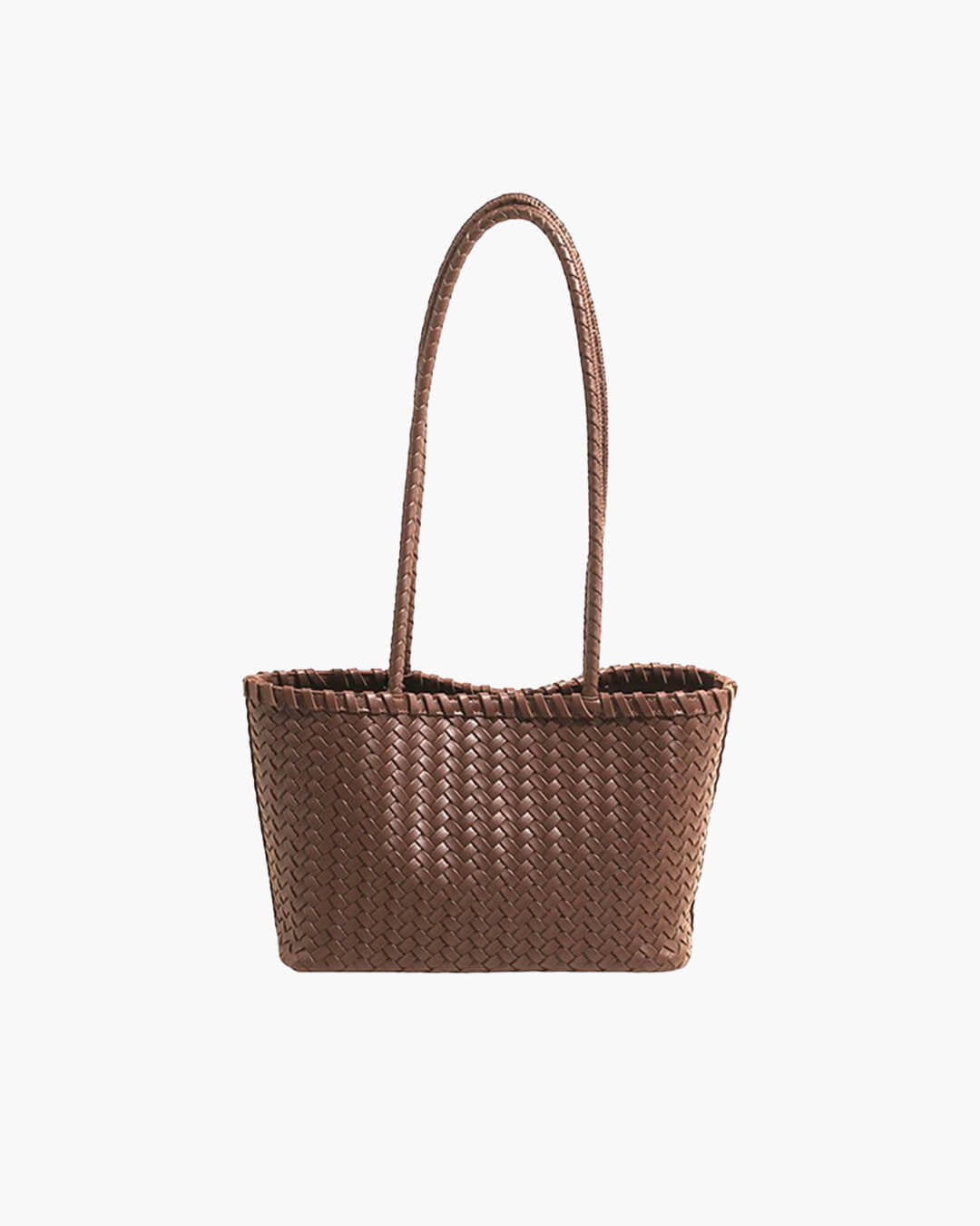 Borsa tote intrecciata in paglia Emma