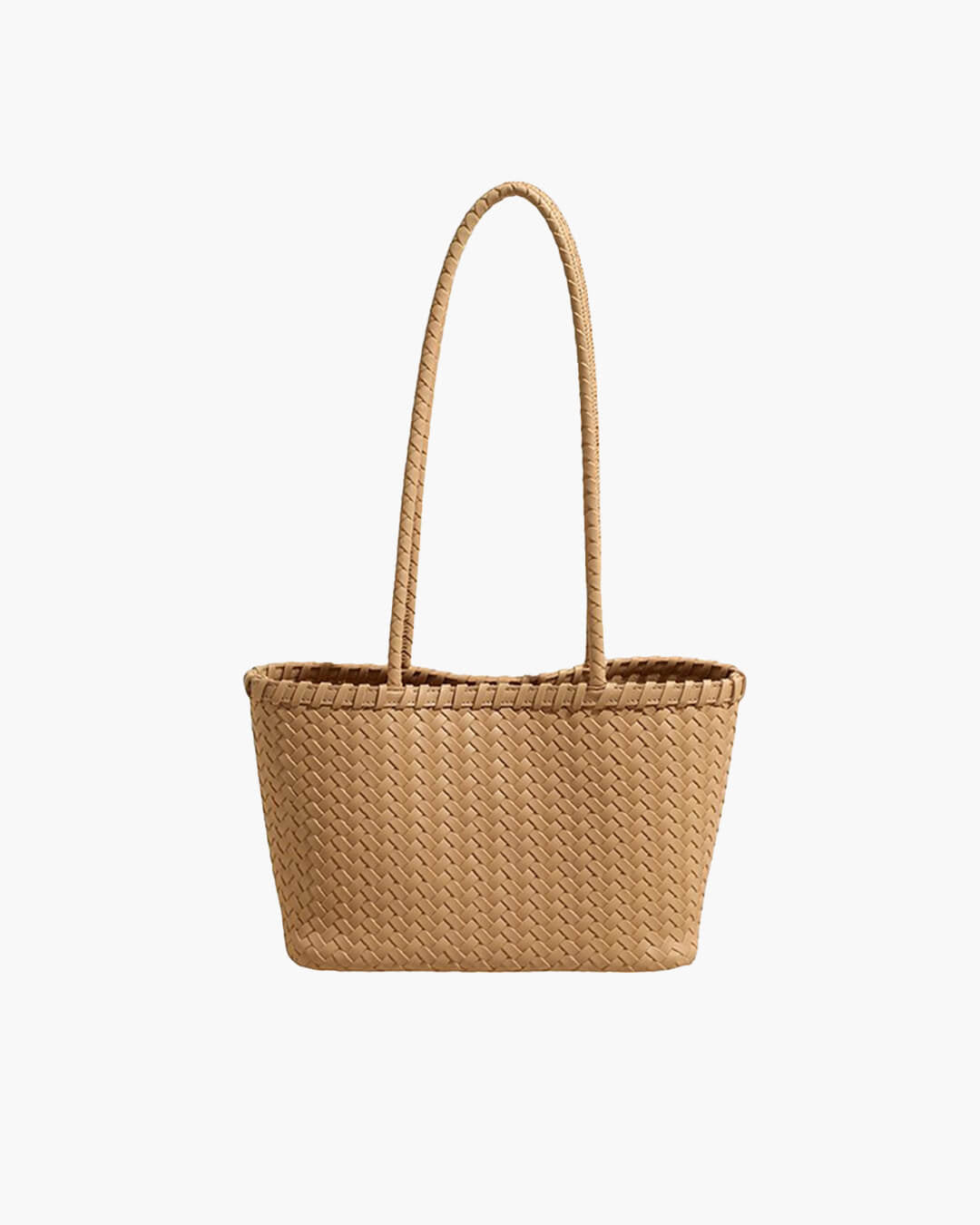 Borsa tote intrecciata in paglia Emma