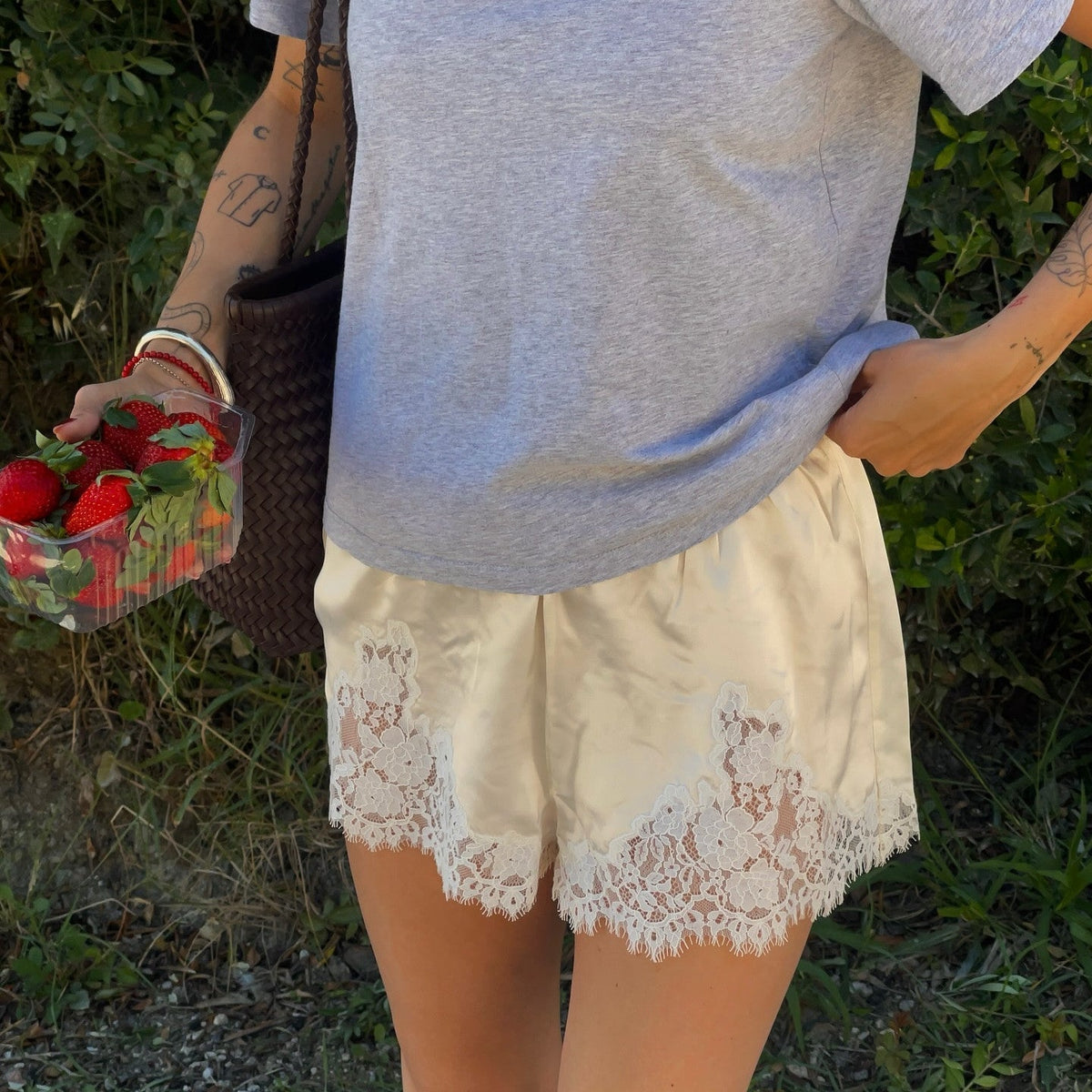 Shorts in raso Fiora