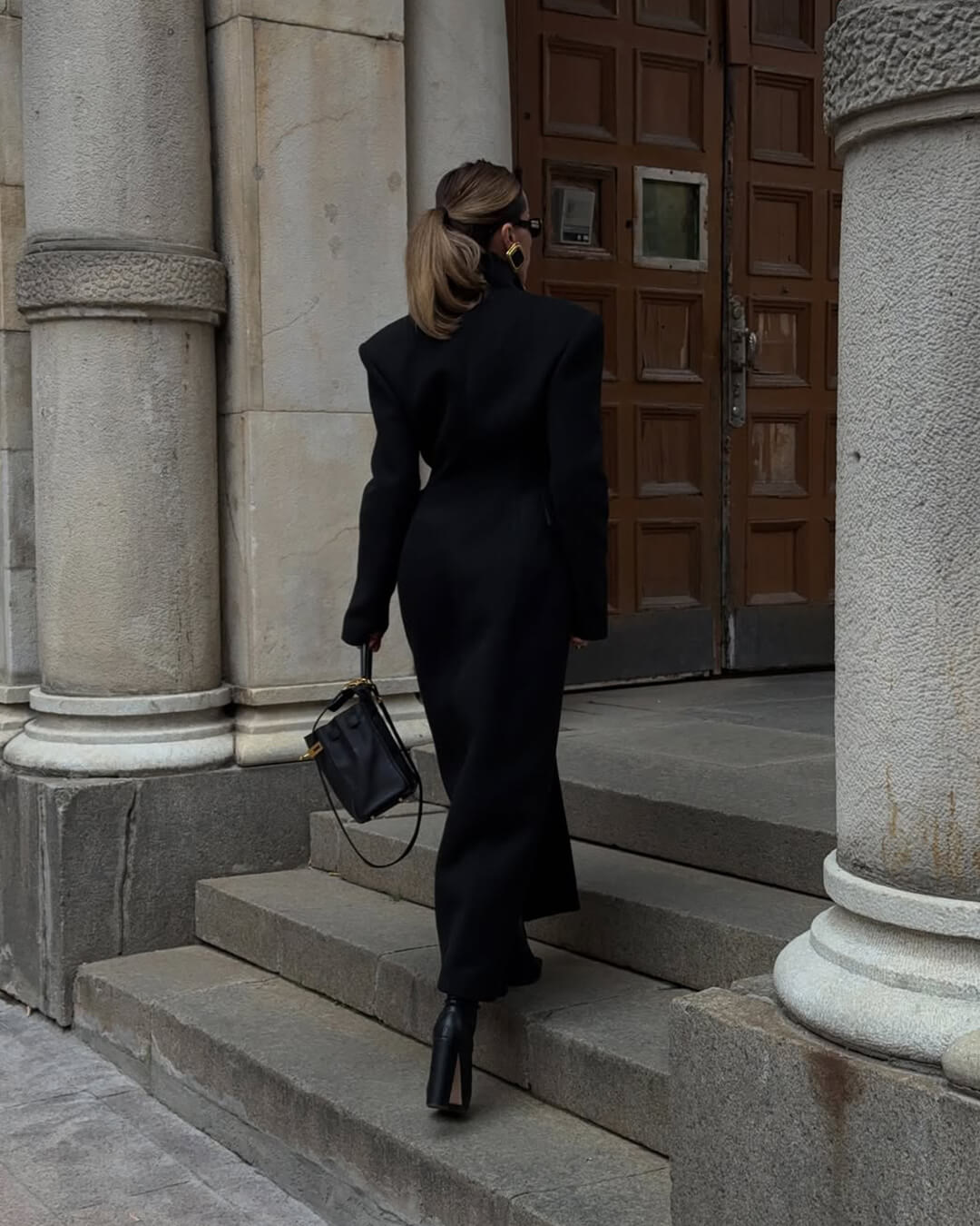 Genevieve Cappotto lungo sartoriale
