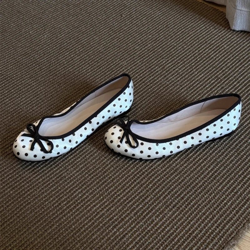 Ballerine Georgette a pois