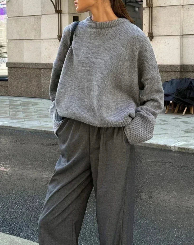 Maglione in maglia a coste Georgette