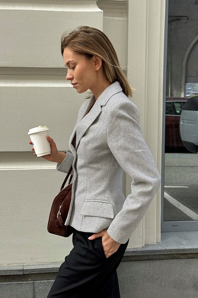 Blazer dal taglio slim vintage Geraldine