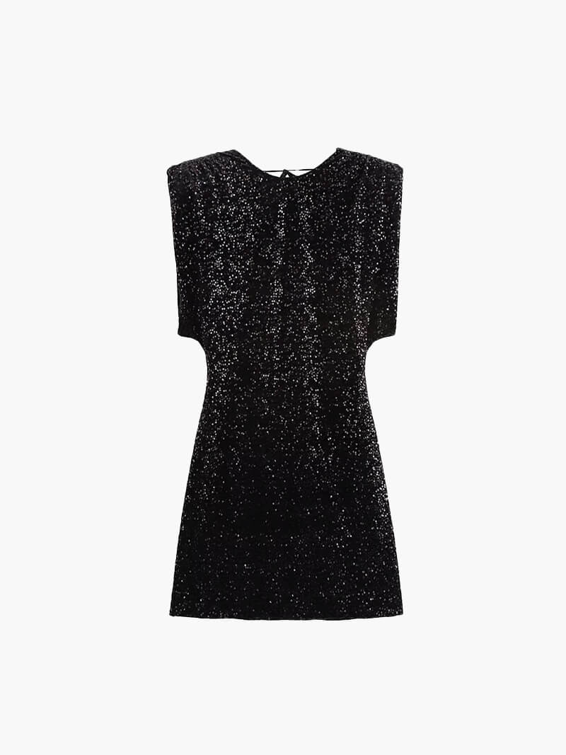 Miniabito glitterato Gillian