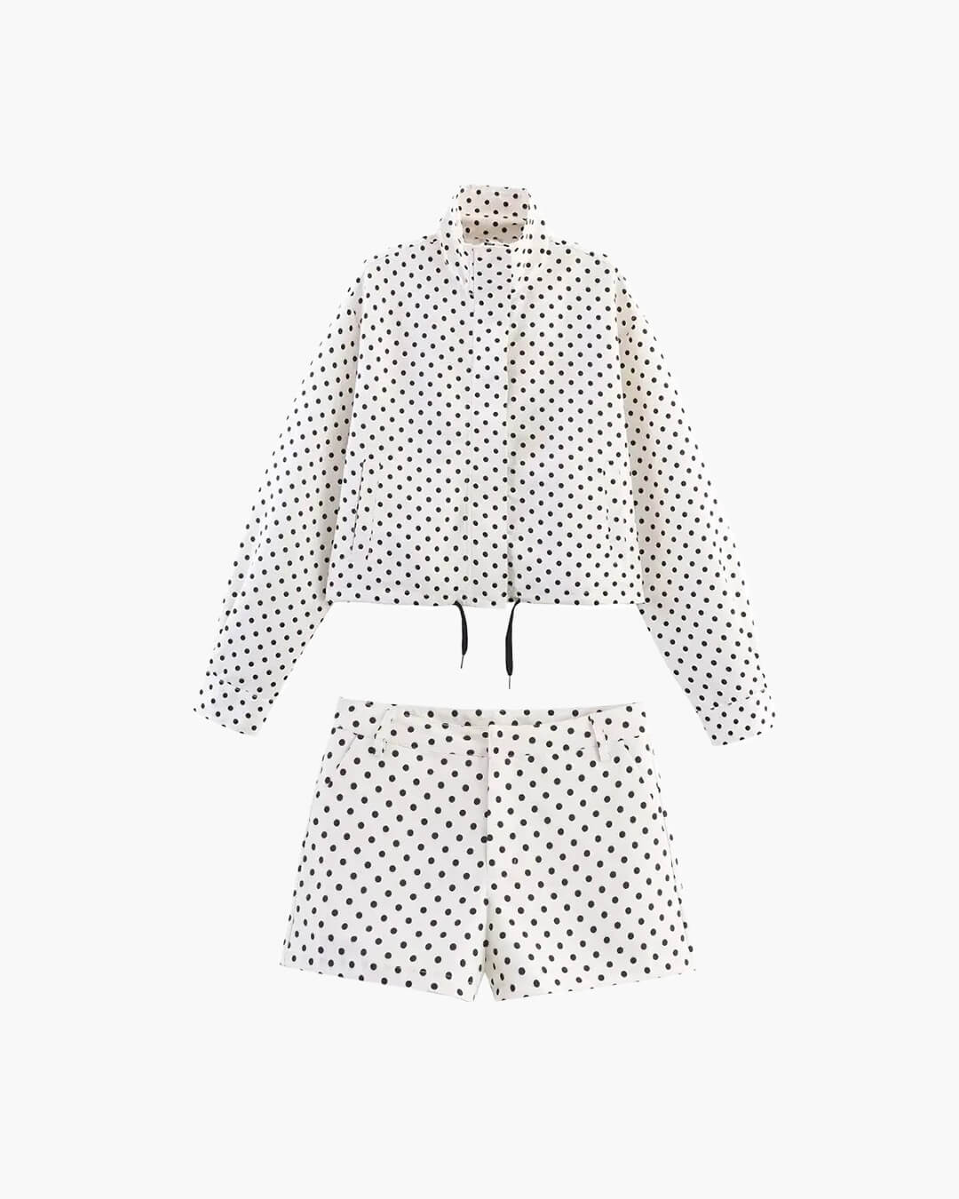 Completo coordinato a pois Gloria