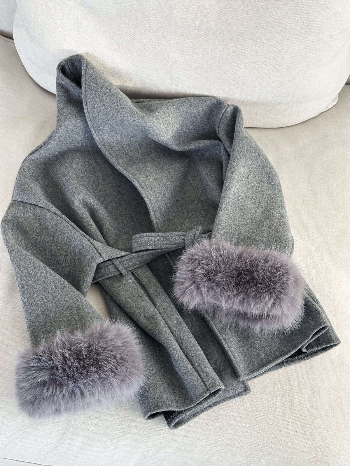 Cappotto Grace in ecopelliccia