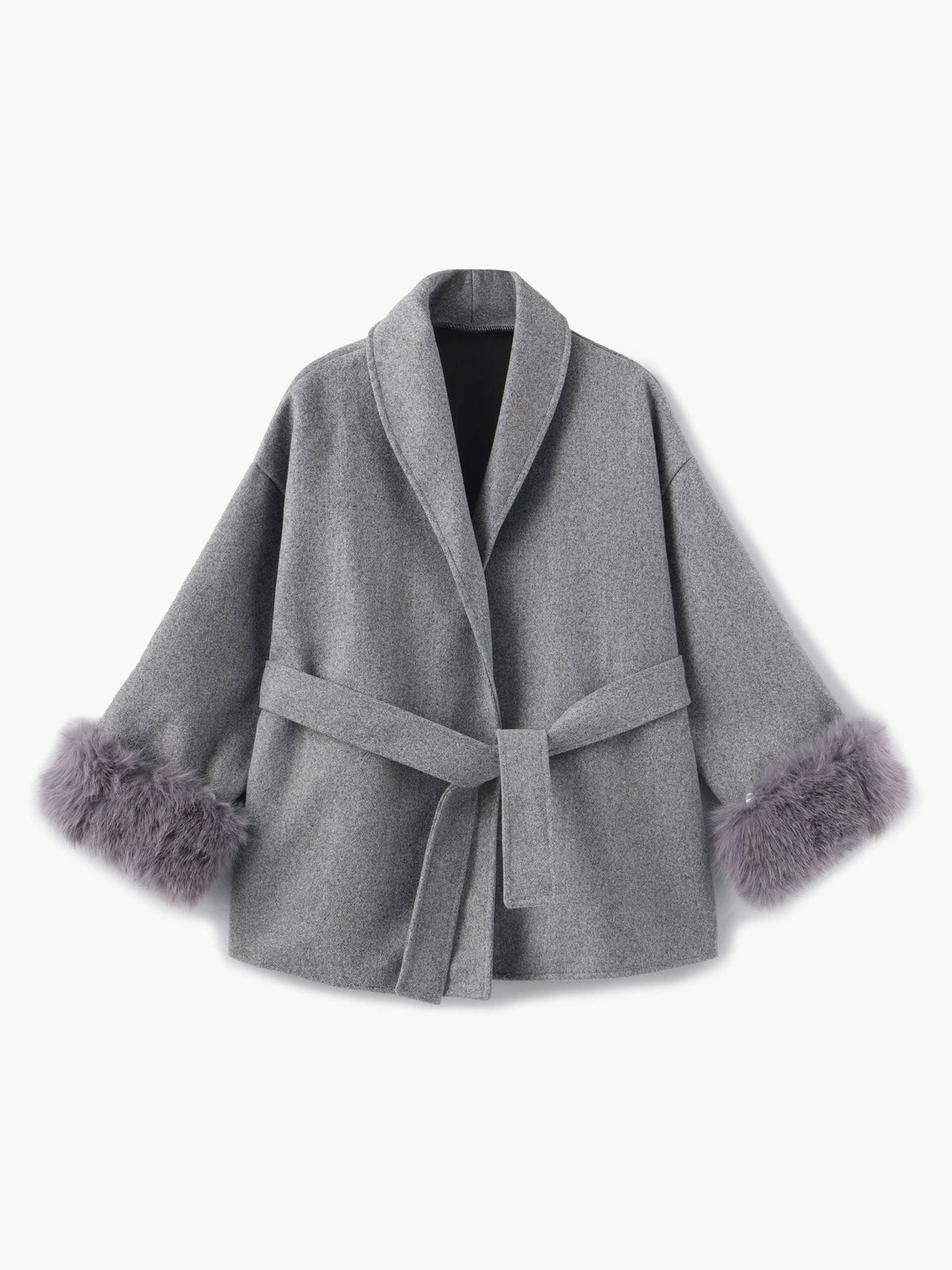 Cappotto Grace in ecopelliccia