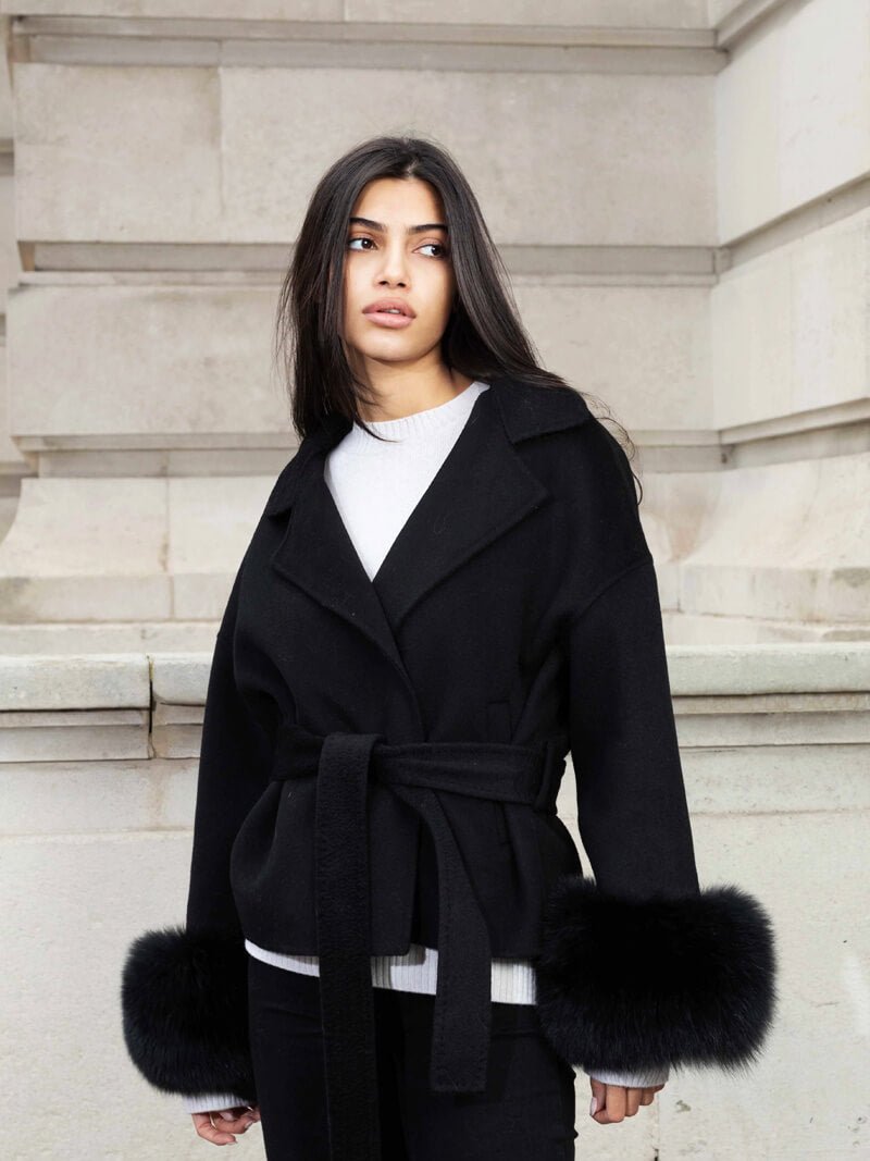 Cappotto Grace in ecopelliccia