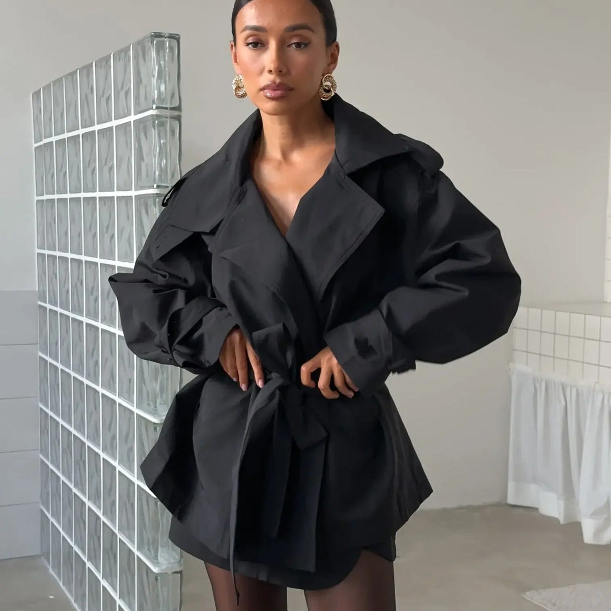 Trench corto Hailey