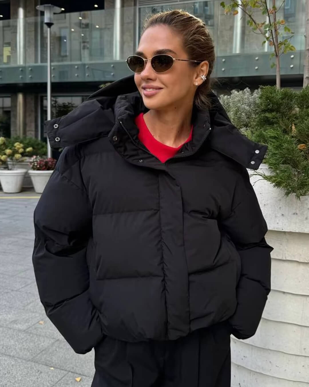 Hannah Hooded Puffer Jacket