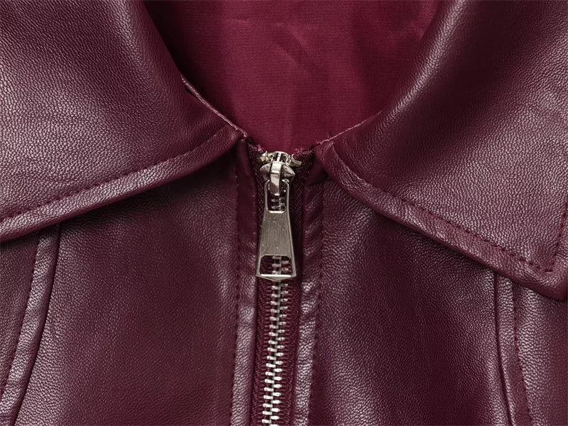 Bomber in similpelle Harper