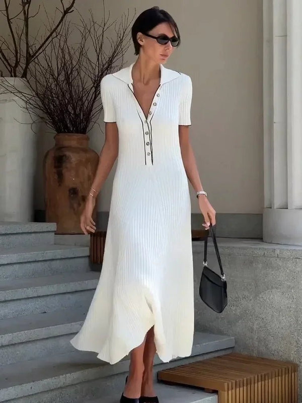 Abito midi in maglia Harriet