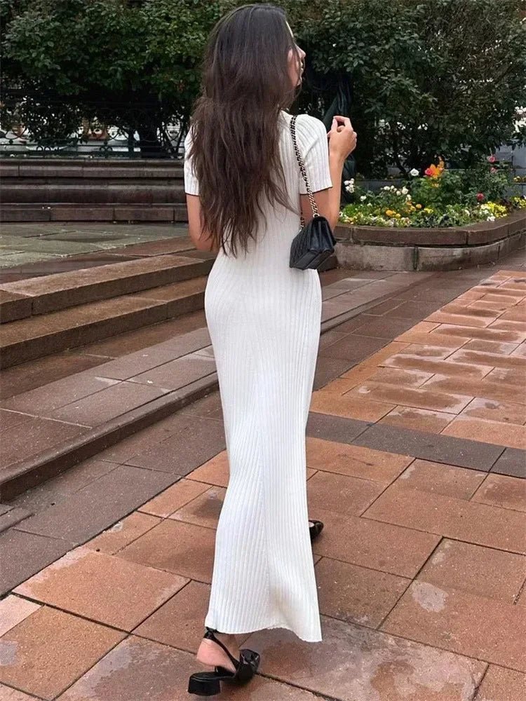 Abito midi in maglia Harriet
