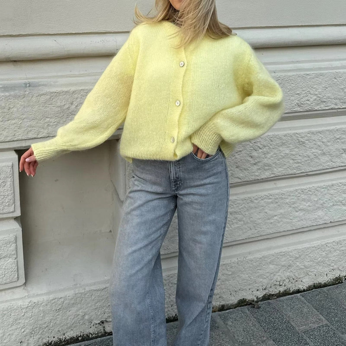 Cardigan in maglia morbida Hazel