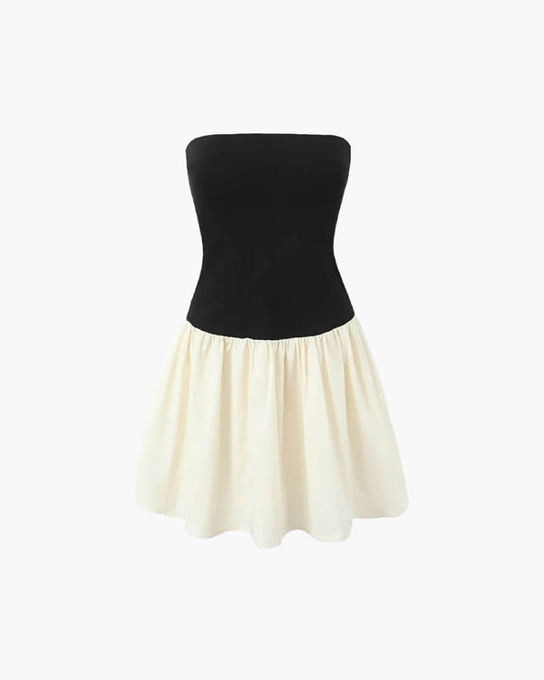 Miniabito senza spalline Holly