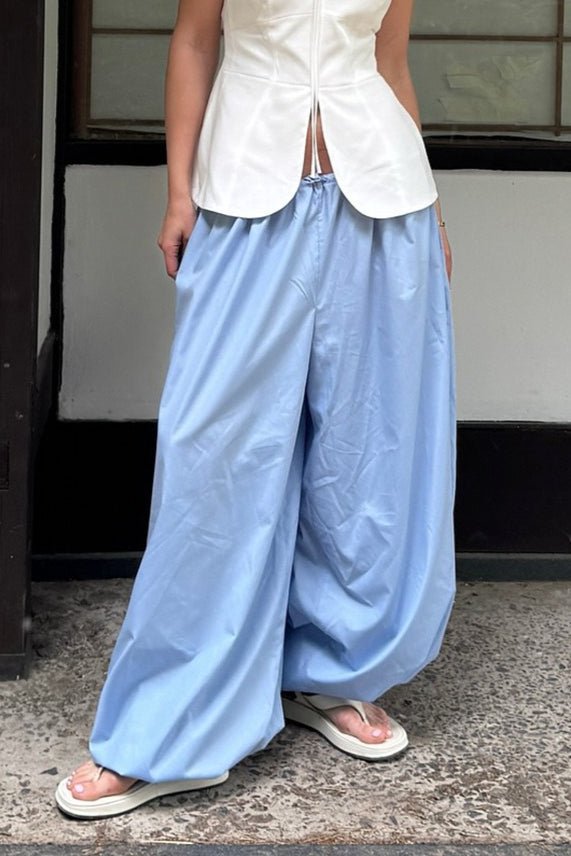 Pantaloni ampi con vita elasticizzata Inga