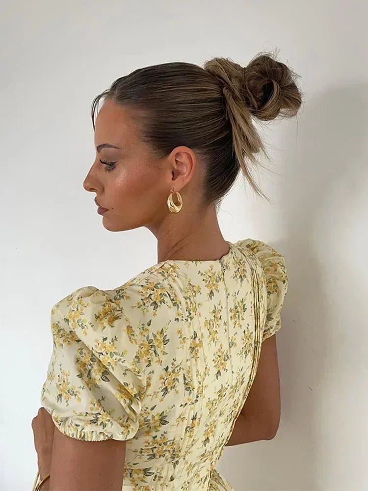 Minidress con scollo a V Iris