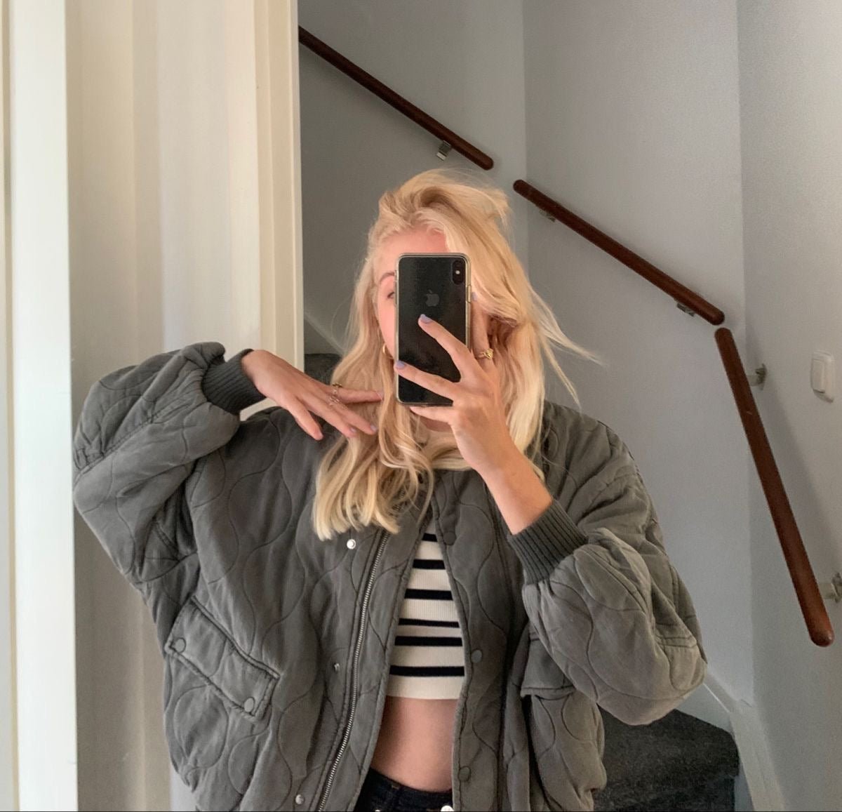 Giacca bomber imbottita Janella