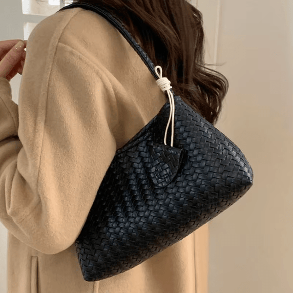 Borsa a spalla intrecciata Jasmin