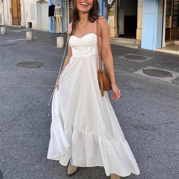 Jasmine Flowing Tiered Midi Dress