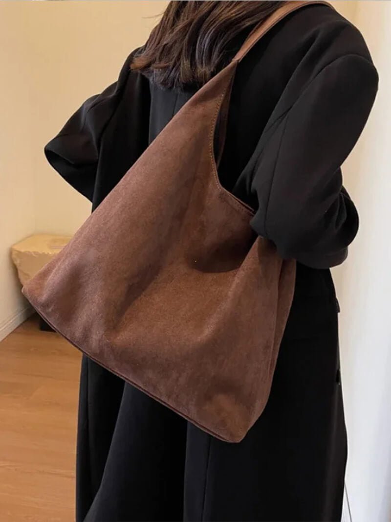Borsa in camoscio Jenna