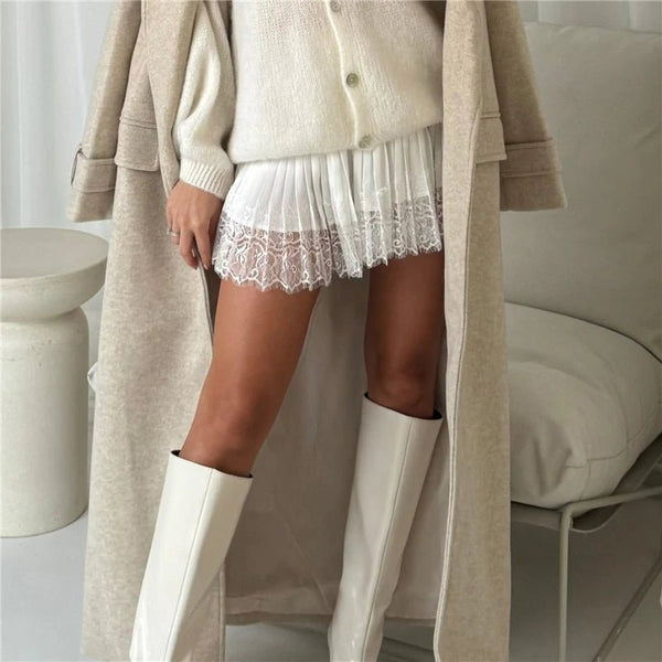 Minigonna in pizzo Jennifer