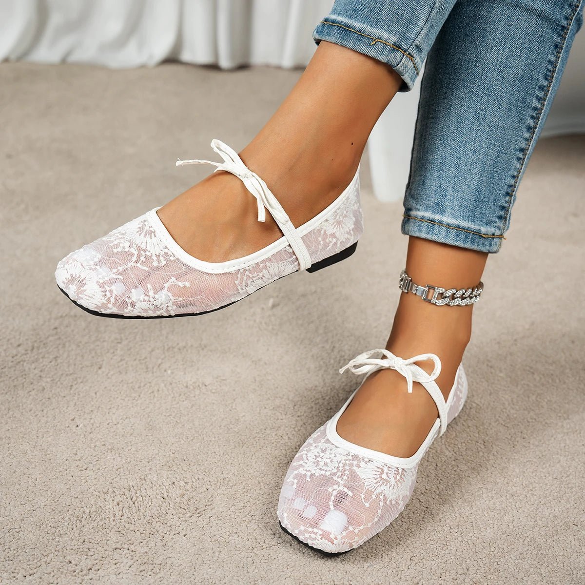 Ballerine in mesh Joan