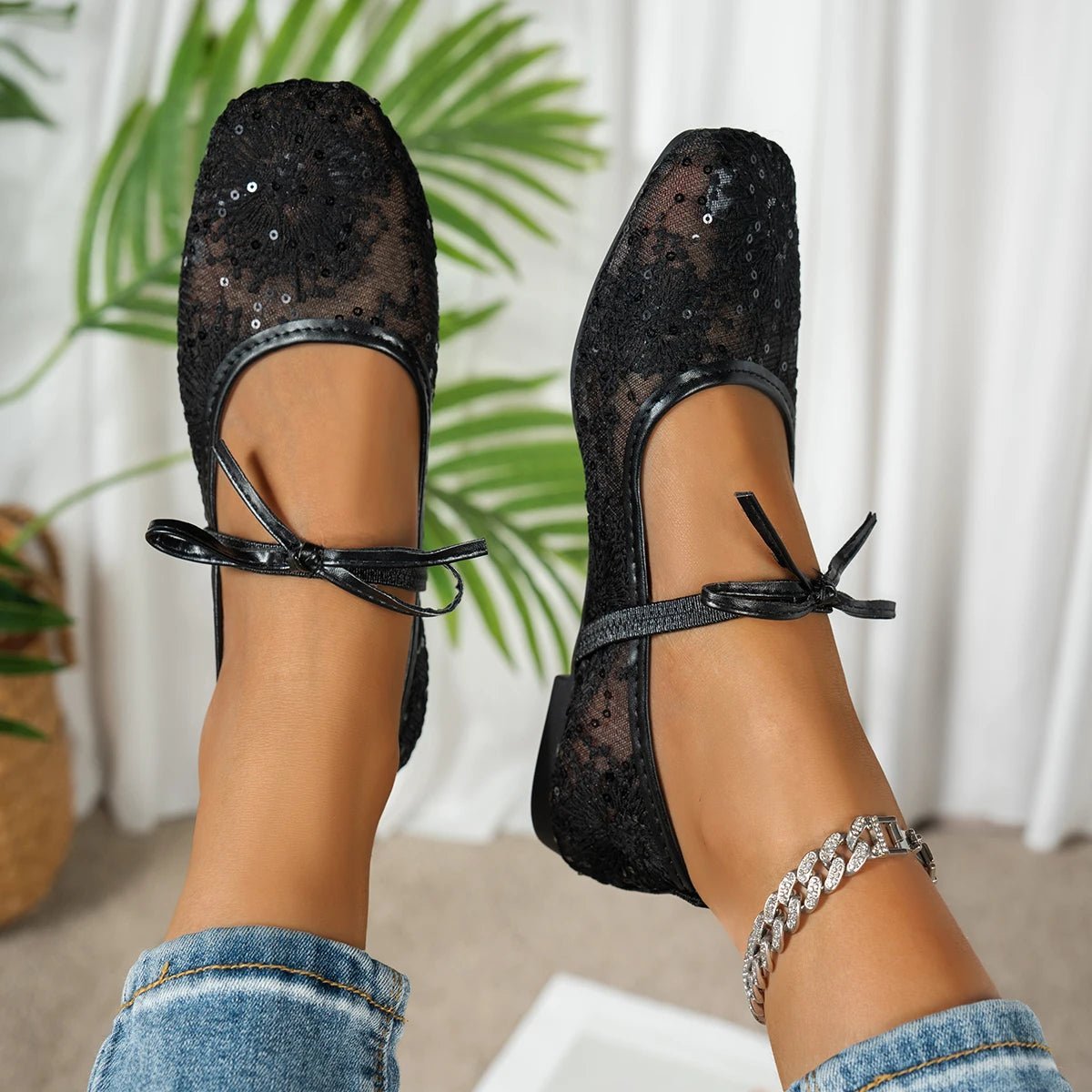 Ballerine in mesh Joan