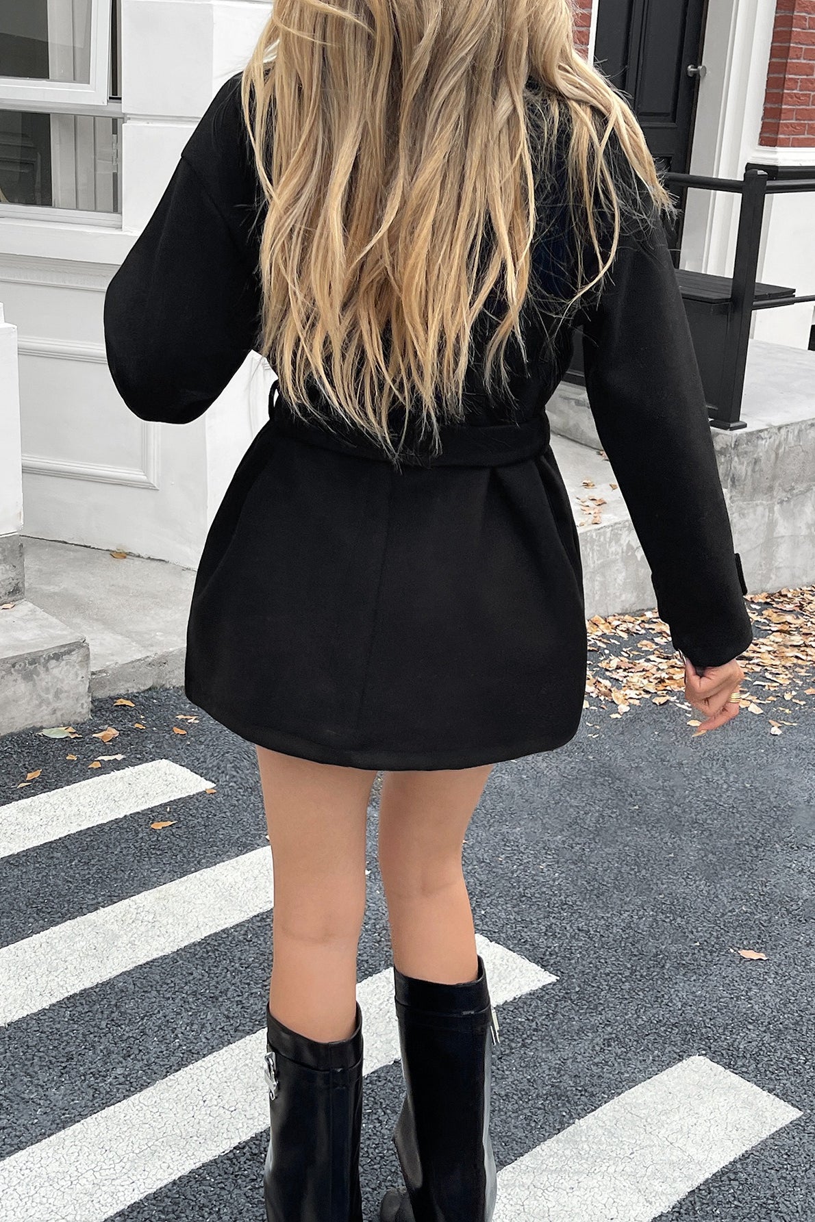 Cappotto con cintura Jolina