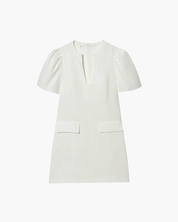 Minidress Julia con maniche a palloncino