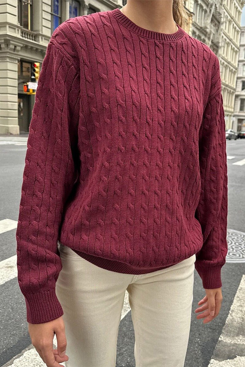 Maglione lavorato a maglia Karyl