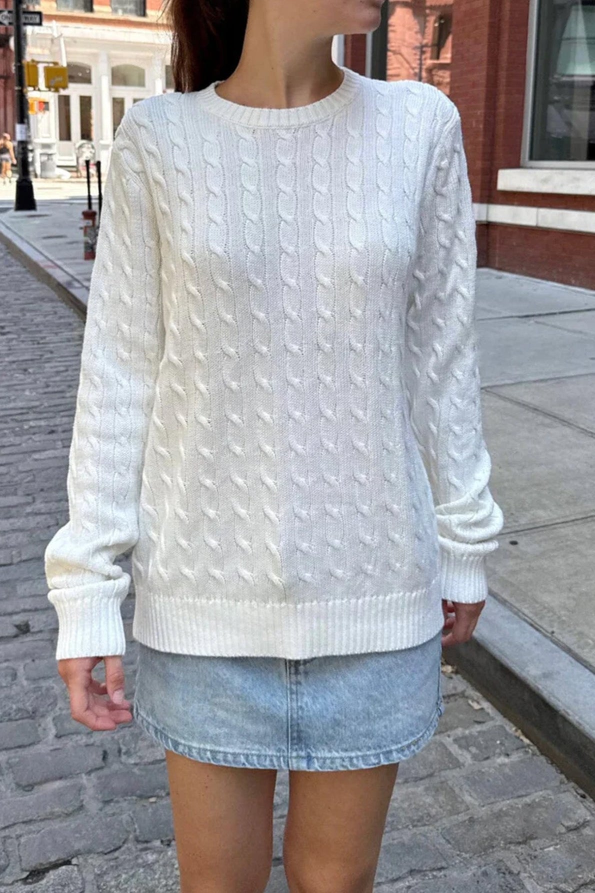 Maglione lavorato a maglia Karyl
