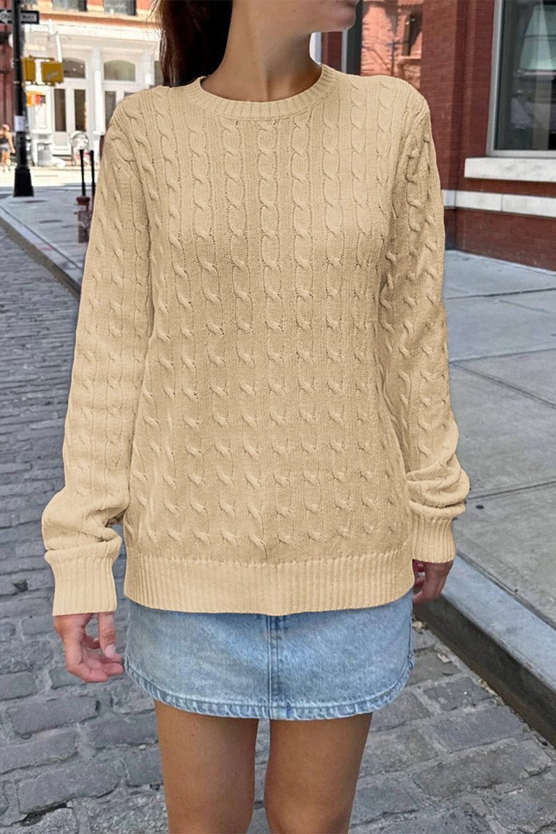 Maglione lavorato a maglia Karyl