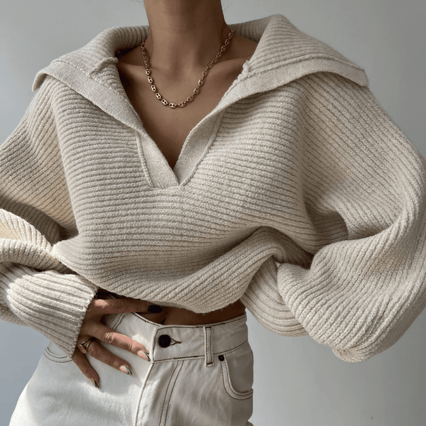 Maglione oversize in maglia Kath