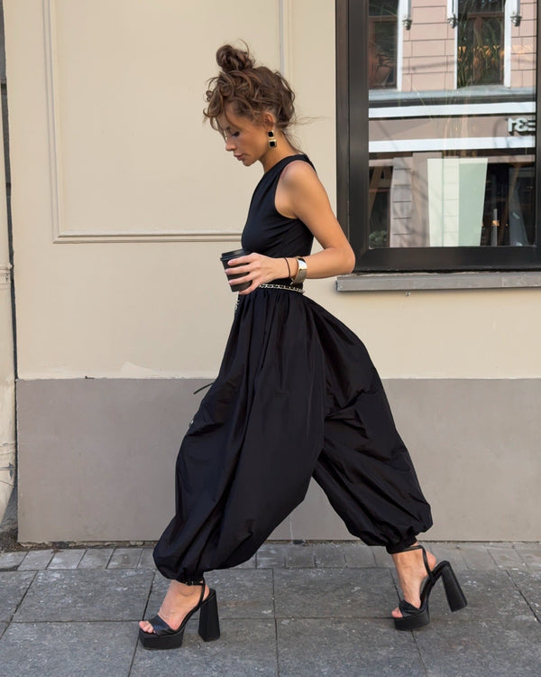 Kerry High-Waisted Balloon Pants