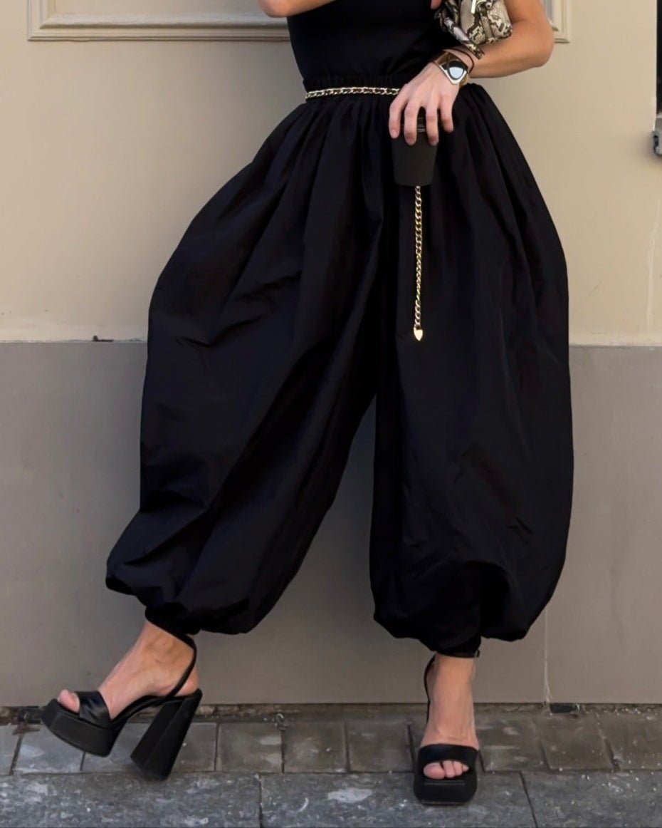 Pantaloni a palloncino a vita alta Kerry